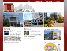 Tablet Screenshot of chathamcenterpittsburgh.com